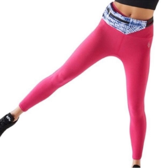 Free People Pants - Free People Movement Free Throw Ribbed‎ Leggings Size Large